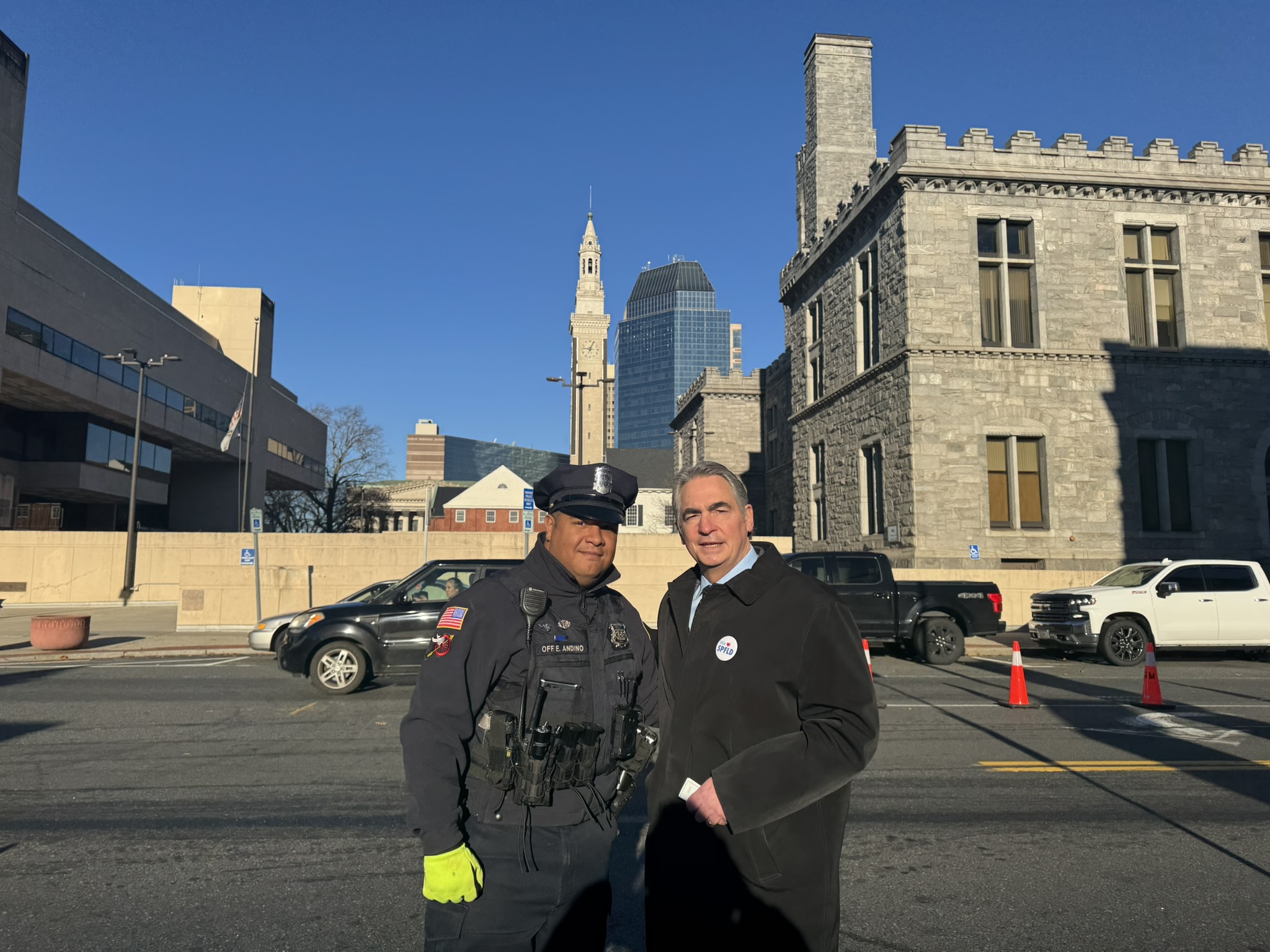 Mayor Sarno joins Bax and Nagle from Rock 102 to Kick Off Annual