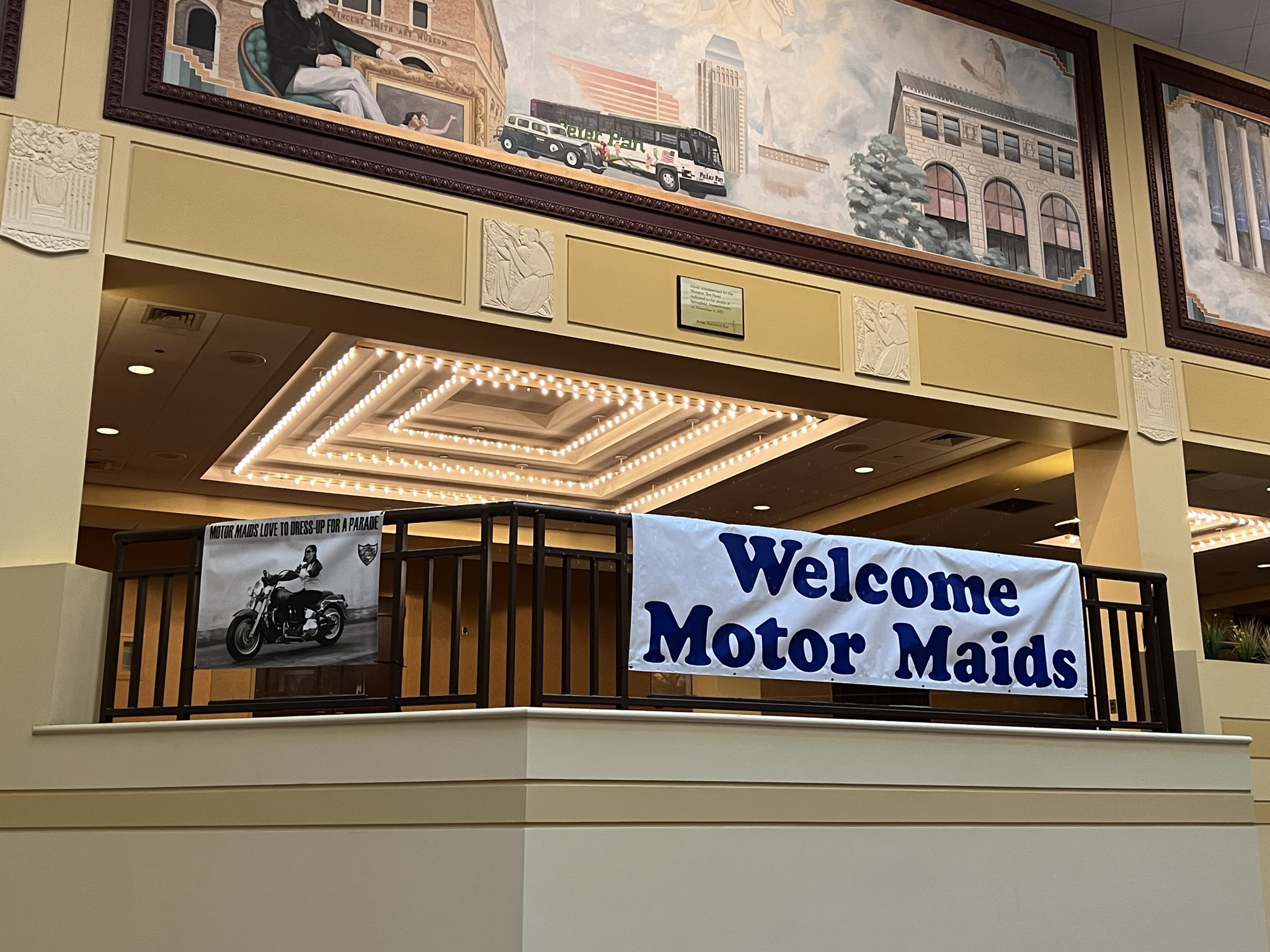 Mayor Sarno and Brings Greetings at Motor Maids Convention