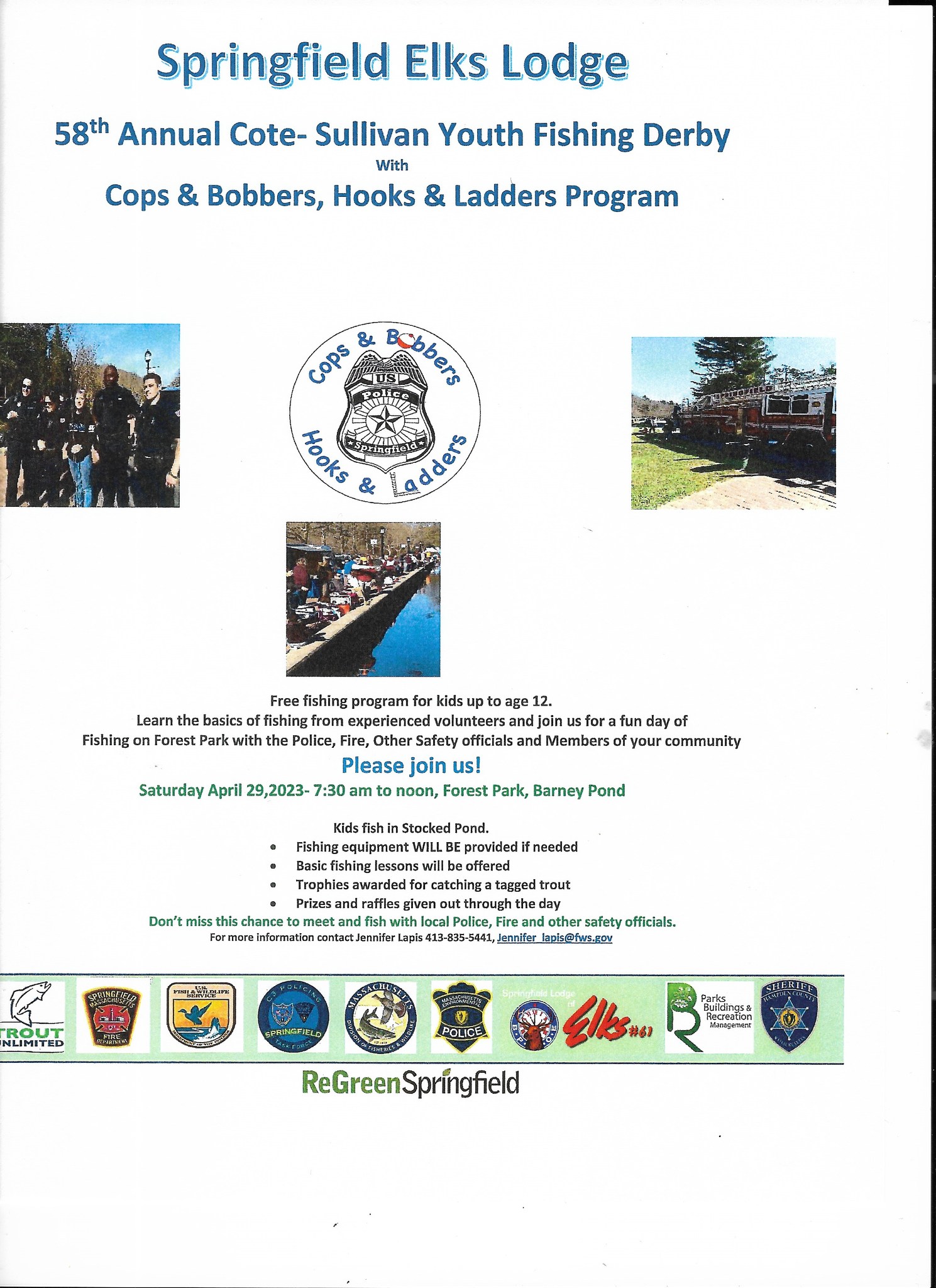 Branford Parks and Recreation Department: Kids Fishing Derby