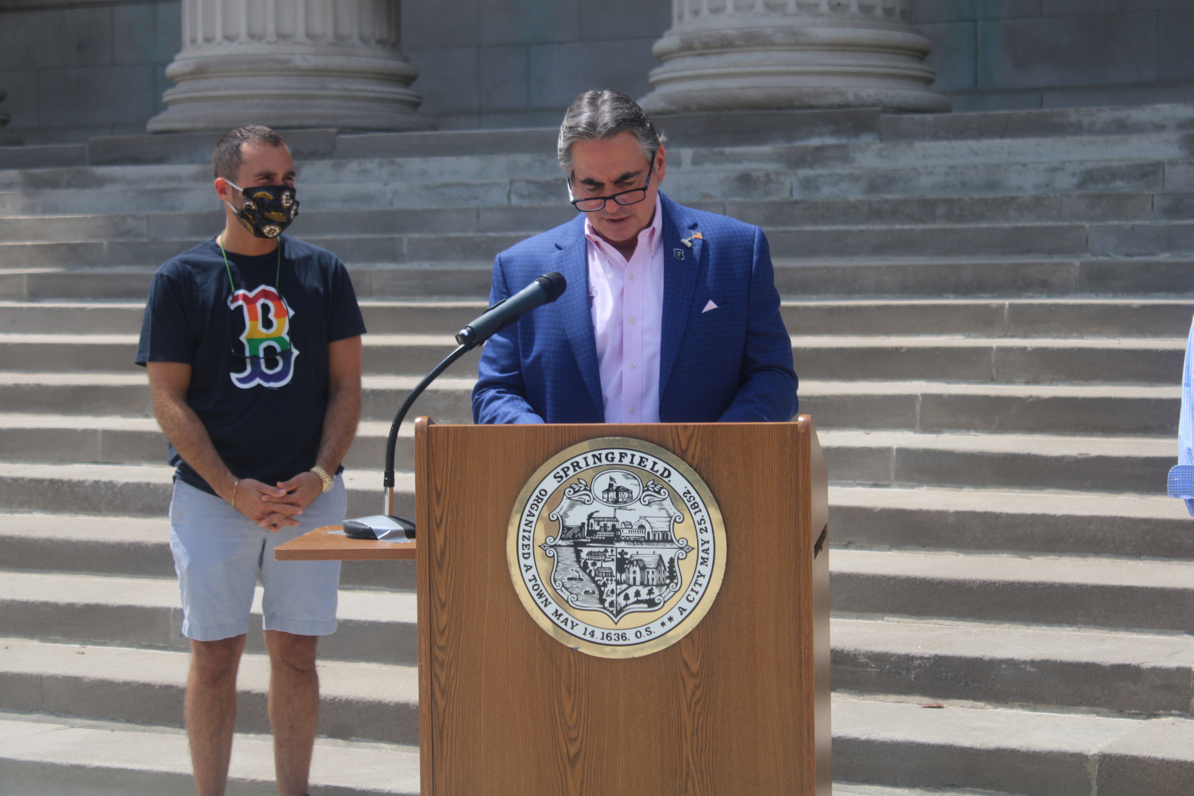 City of Springfield Raises Pride Flag for LGBTQ Pride Month City of