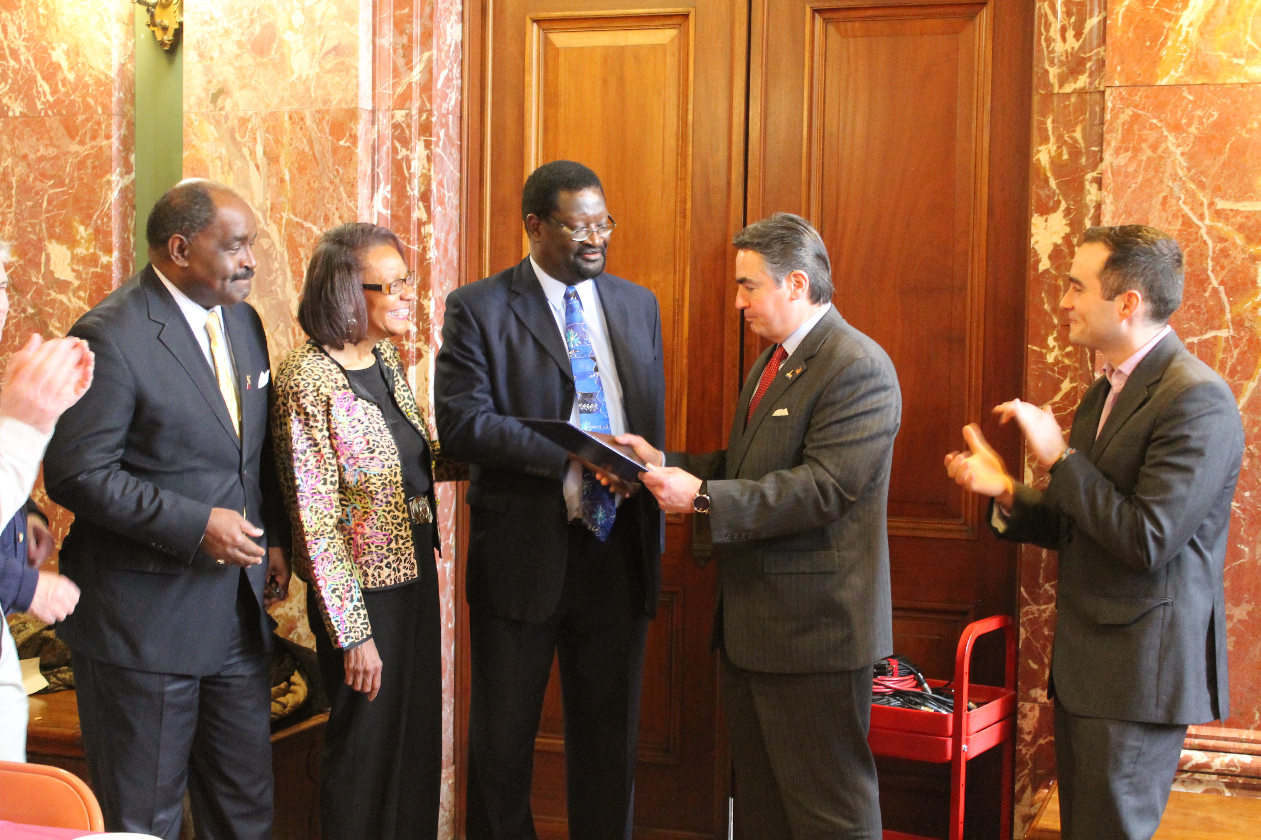 City Clerk Wayman Lee Celebrates His Last Day City of Springfield, MA