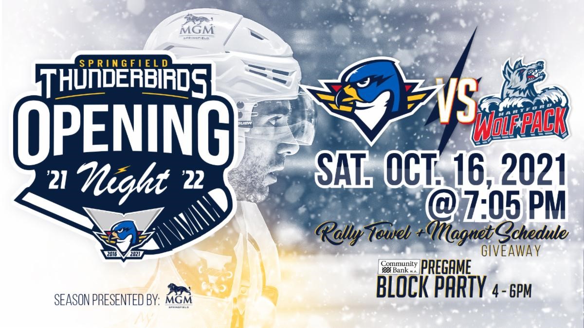 Springfield Thunderbirds get started with opening night Saturday