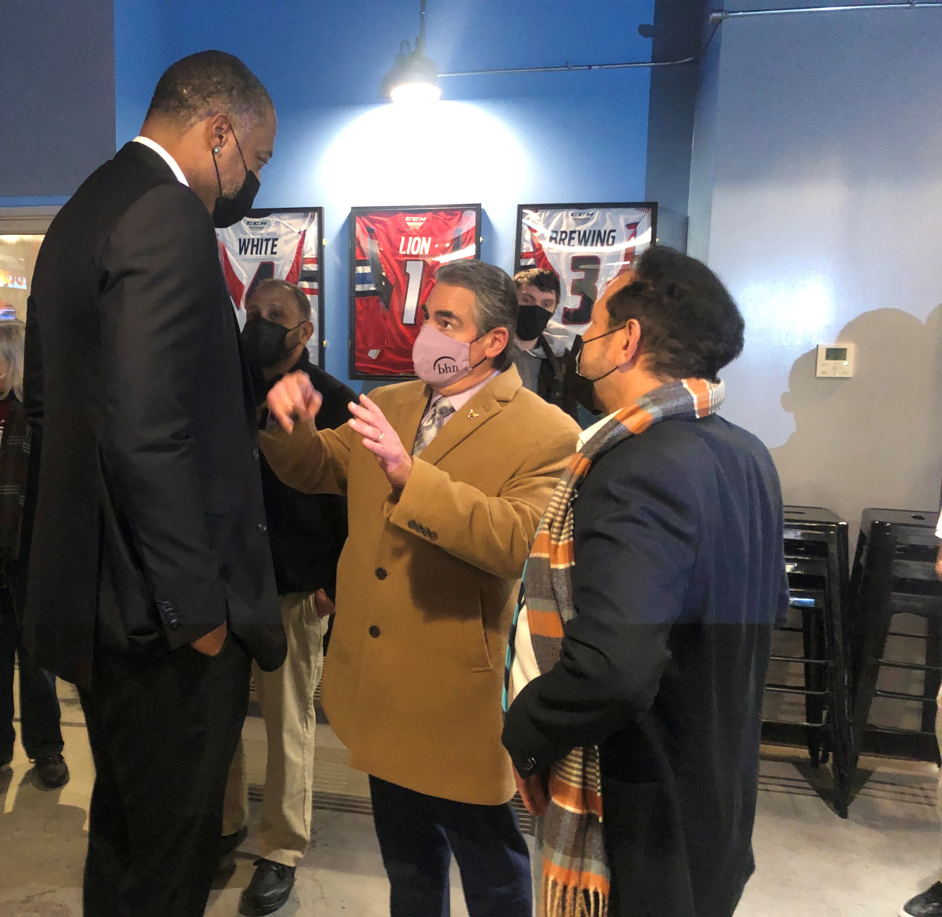 Marcus Camby teams up with White Lion Brewing (photos) 