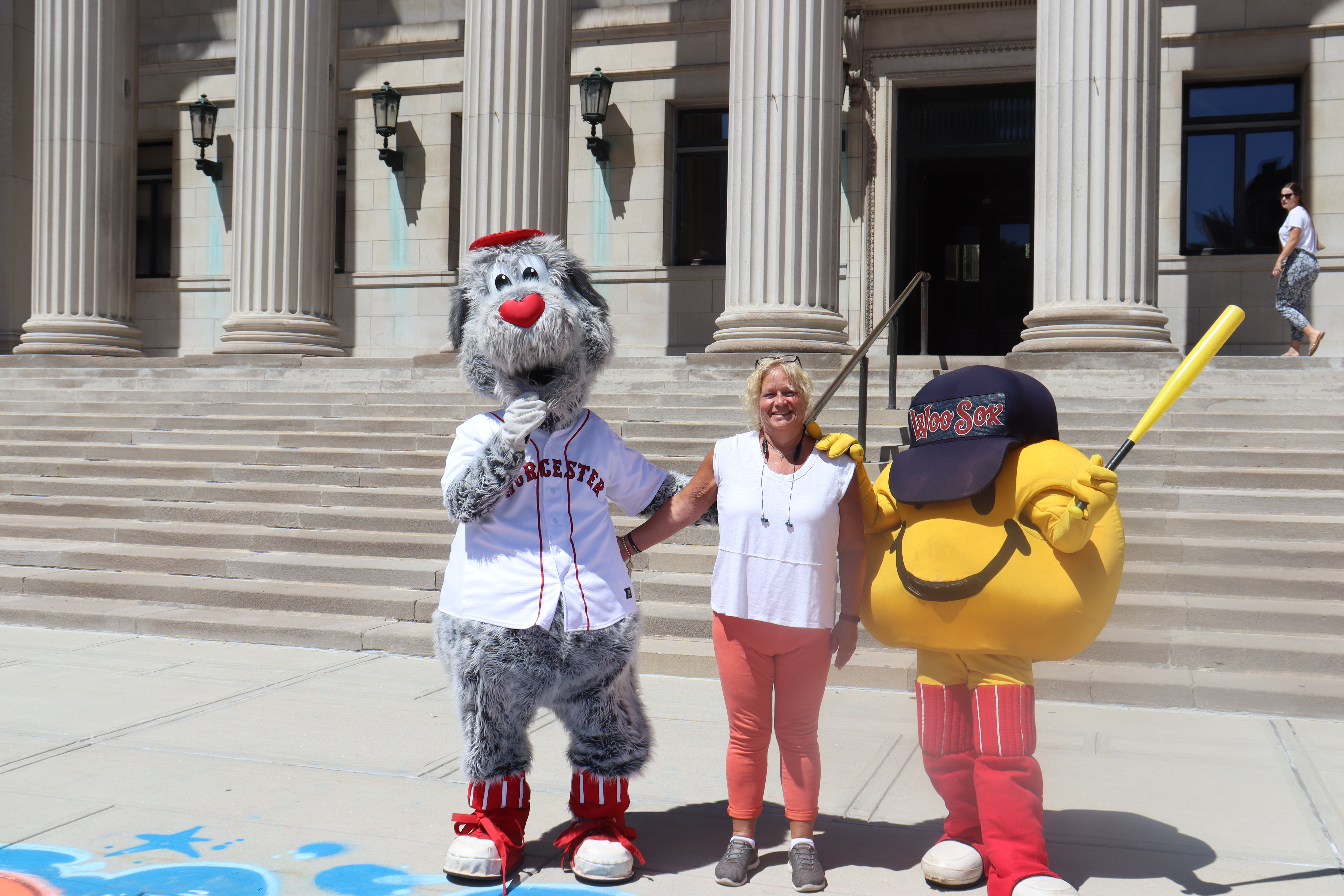 woo sox mascot