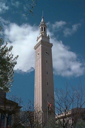 Springfield Campanile during summer