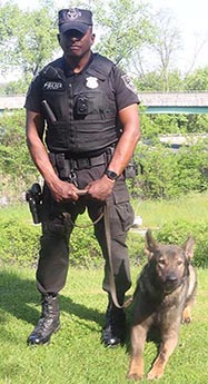 Offr. Horne & K9 Alcatraz
