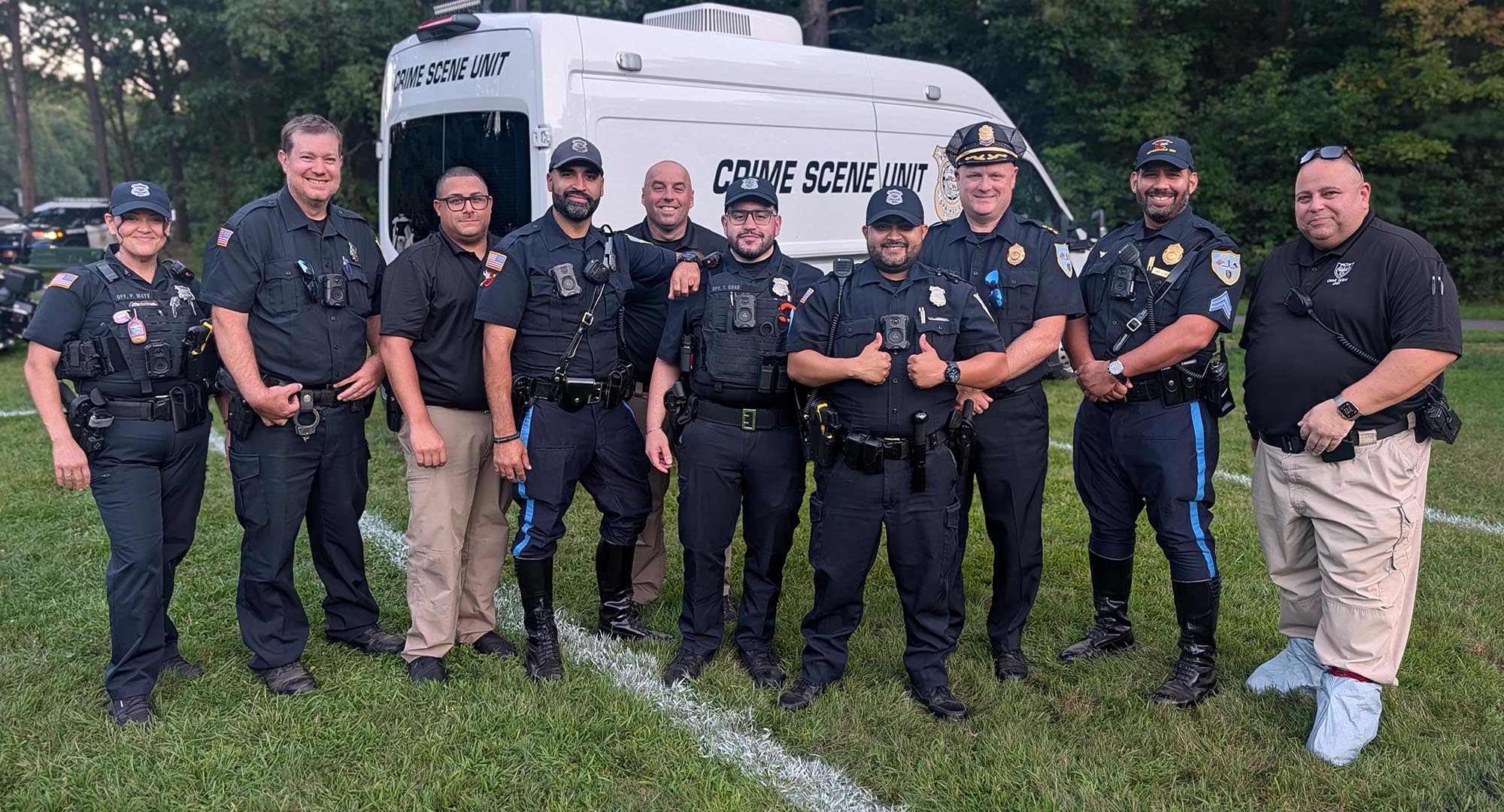 Crime Scene Unit with Deputy Martucci